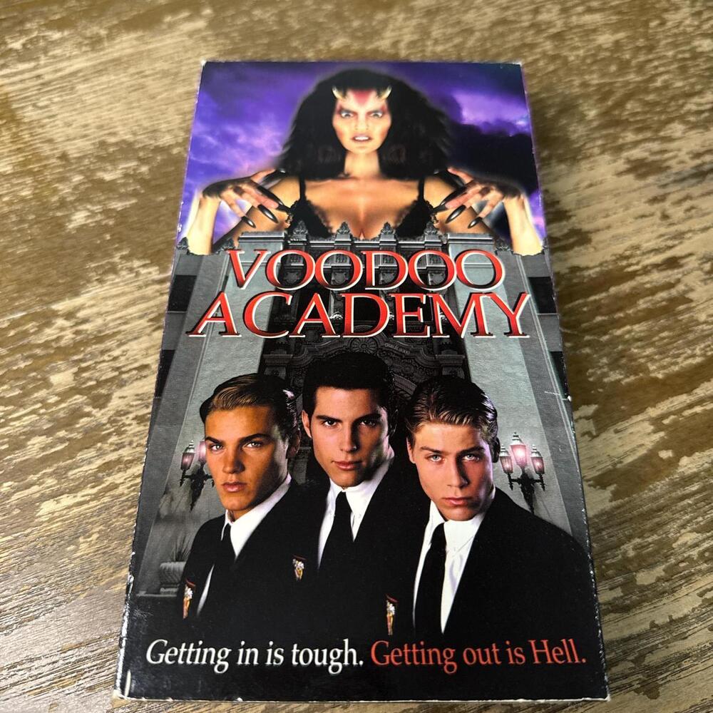 2000 Voodoo Academy VHS Horror Movie #horrorvhs